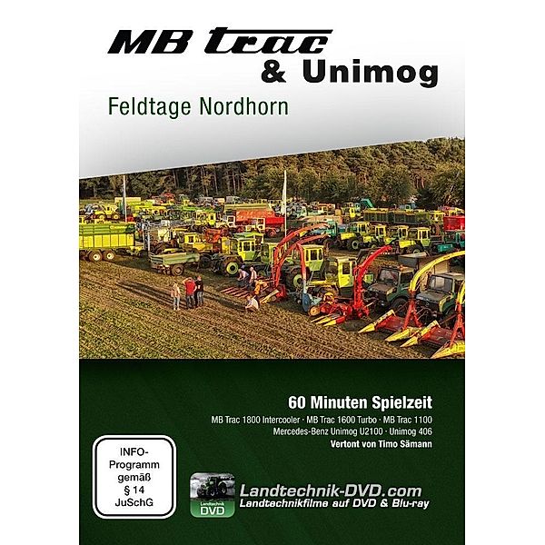 MB Trac & Unimog Feldtage Nordhorn, 1 DVD