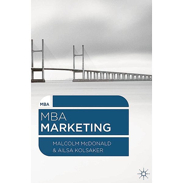 MBA Marketing, Malcolm McDonald, Ailsa Kolsaker