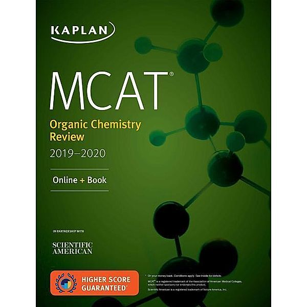 MCAT Organic Chemistry Review 2019-2020, Kaplan Test Prep