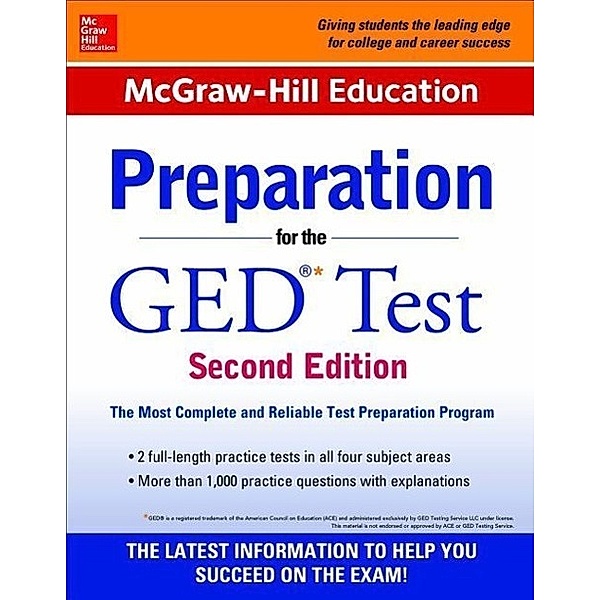 McGraw-Hill Education Preparation for the GED Test, McGraw-Hill Education Editors