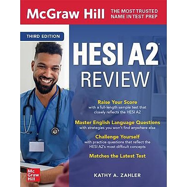 McGraw Hill HESI A2 Review, Kathy Zahler