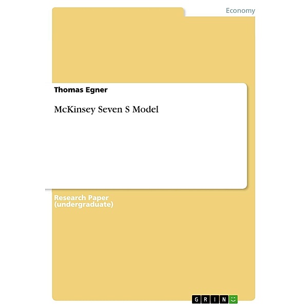 McKinsey Seven S Model, Thomas Egner
