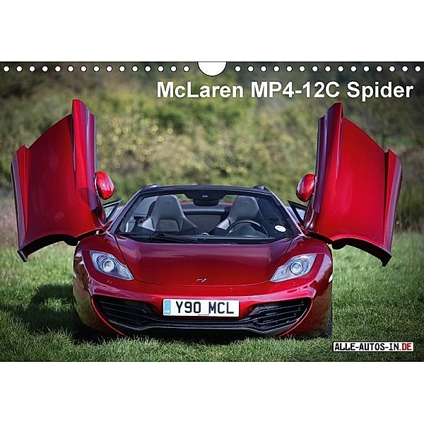 McLaren MP4-12C Spider (Wandkalender 2017 DIN A4 quer), Jürgen Wolff