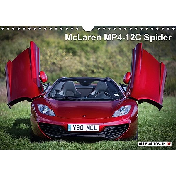 McLaren MP4-12C Spider (Wandkalender 2018 DIN A4 quer), Jürgen Wolff