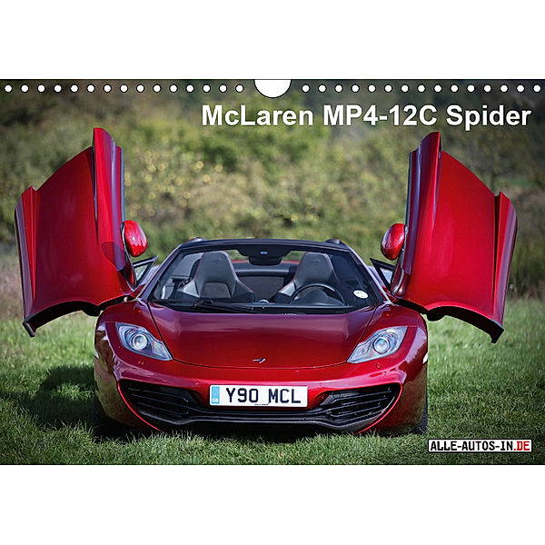 McLaren MP4-12C Spider (Wandkalender 2019 DIN A4 quer), Jürgen Wolff