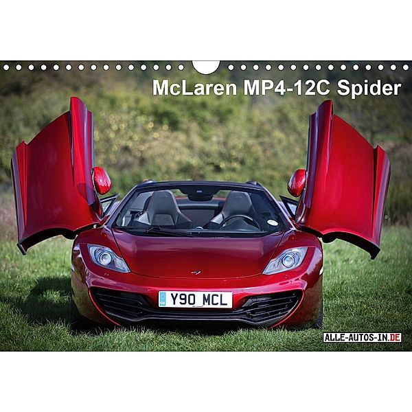 McLaren MP4-12C Spider (Wandkalender 2020 DIN A4 quer), Jürgen Wolff