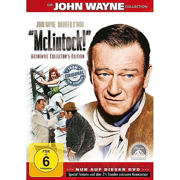 McLintock!, Maureen O'Hara Jack Kruschen John Wayne
