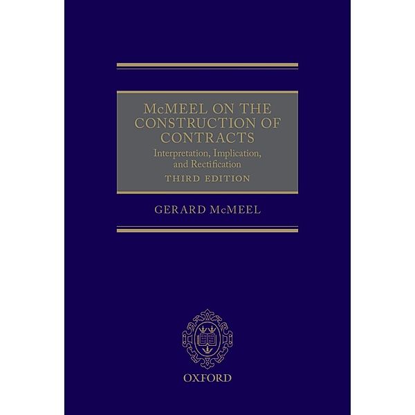 McMeel on The Construction of Contracts, Gerard McMeel
