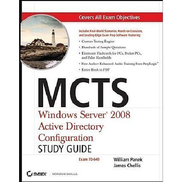 MCTS - Windows Server 2008 Active Directory Configuration, Exam 70-640, w. CD-ROM, William Panek, James Chellis