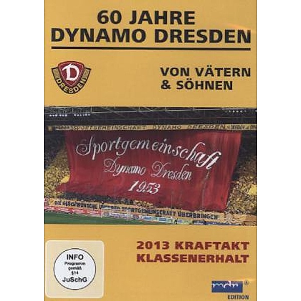 MDR Edition - 60 Jahre Dynamo Dresden,1 DVD