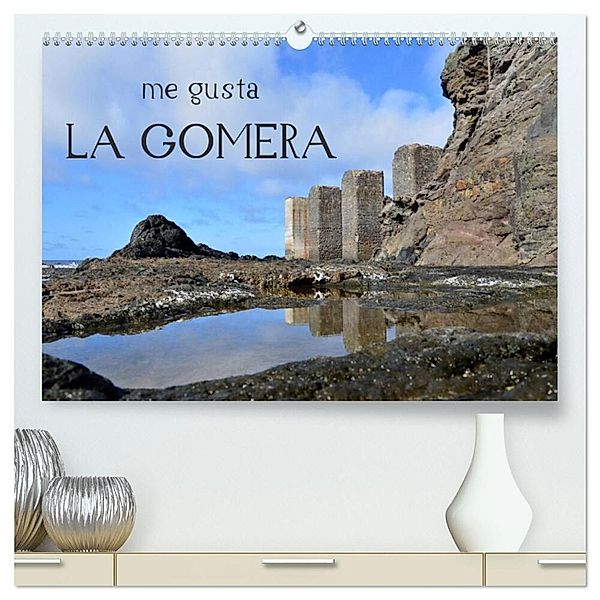 me gusta La Gomera (hochwertiger Premium Wandkalender 2024 DIN A2 quer), Kunstdruck in Hochglanz, Christine Witzel