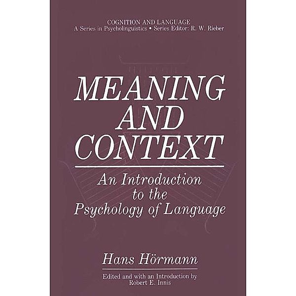 Meaning and Context, Hans Hörmann