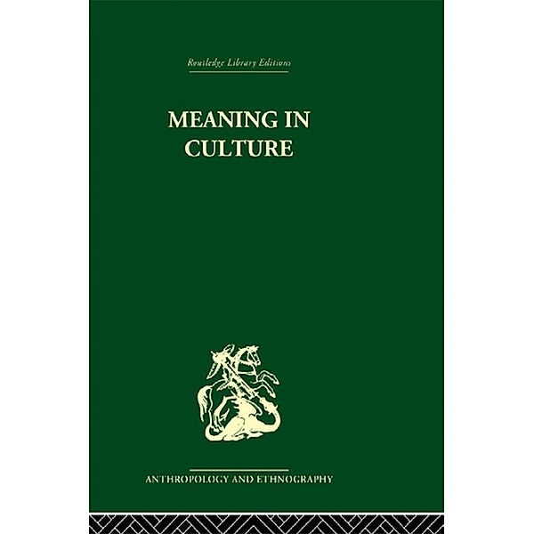 Meaning in Culture, F. Allan Hanson