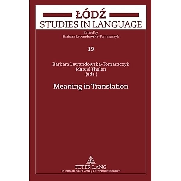 Meaning in Translation