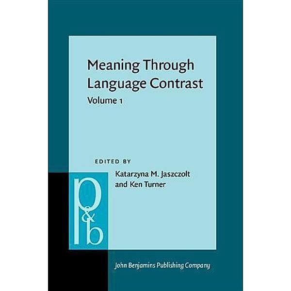 Meaning Through Language Contrast