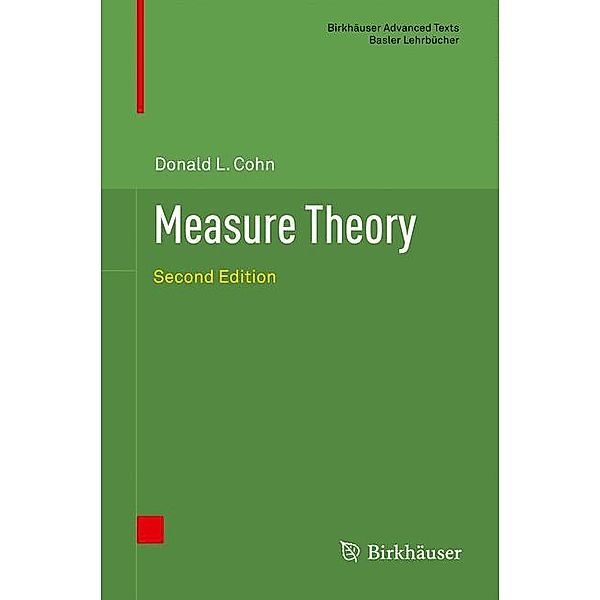 Measure Theory, Donald L. Cohn