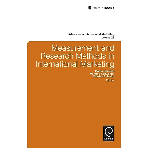 Measurement and Research Methods in International Marketing