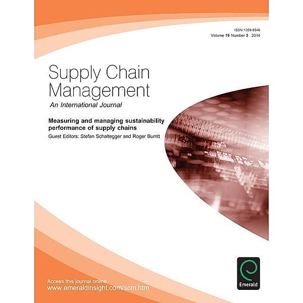 Measuring and Managing Sustainability Performance of Supply Chains