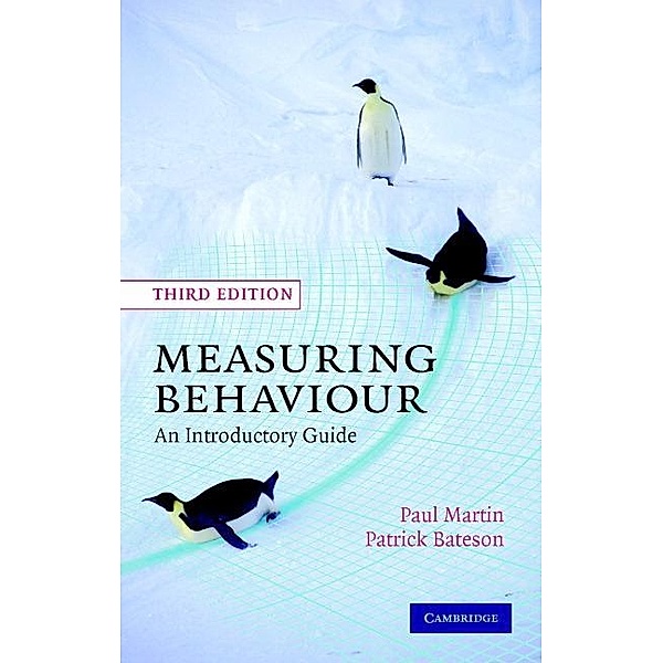 Measuring Behaviour, Paul Martin