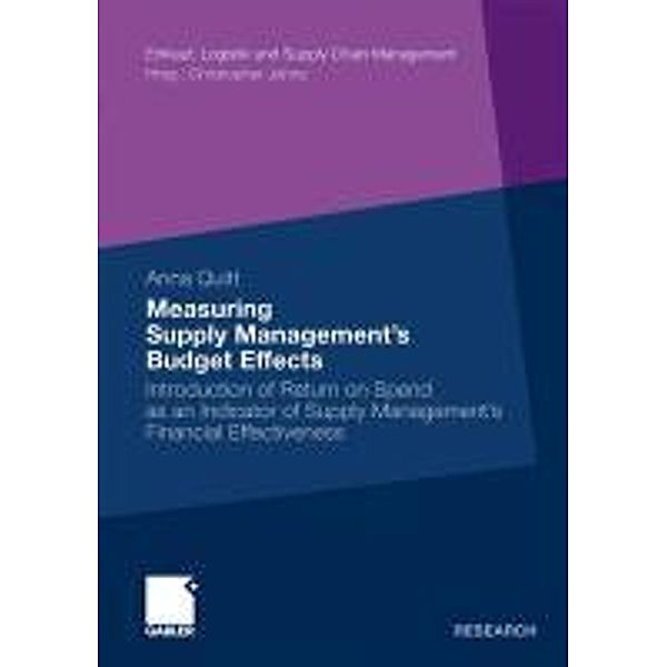 Measuring Supply Management's Budget Effects / Einkauf, Logistik und Supply Chain Management, Anna Quitt
