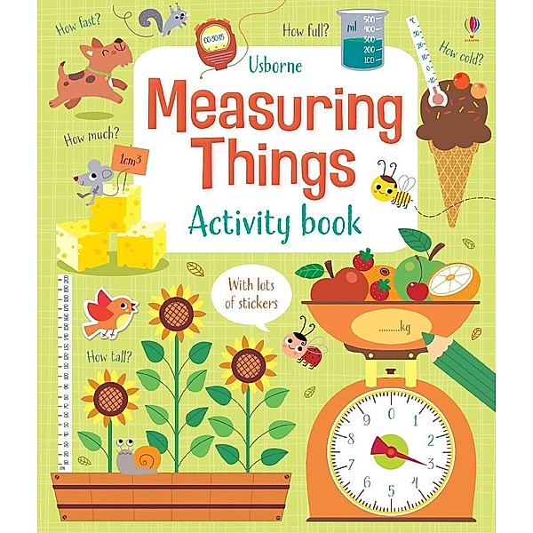Measuring Things Activity Book, Usborne