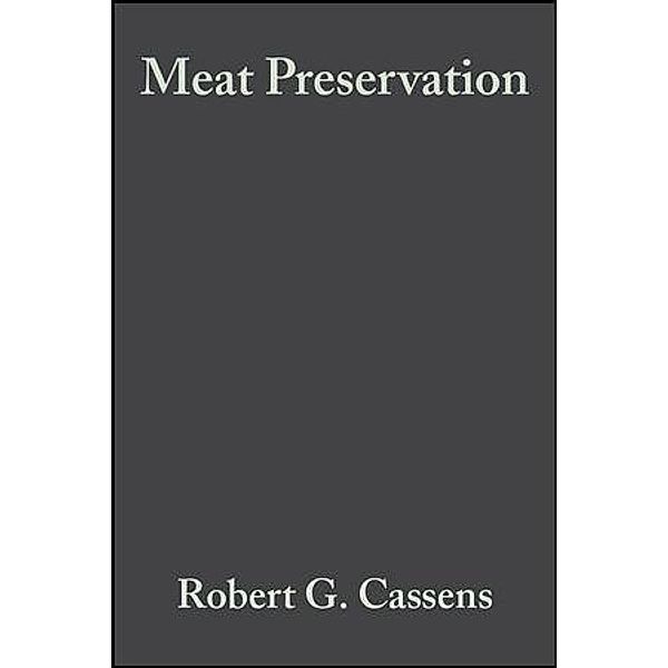 Meat Preservation, Robert G. Cassens
