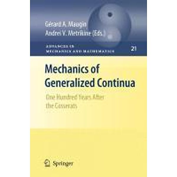 Mechanics of Generalized Continua / Advances in Mechanics and Mathematics Bd.21