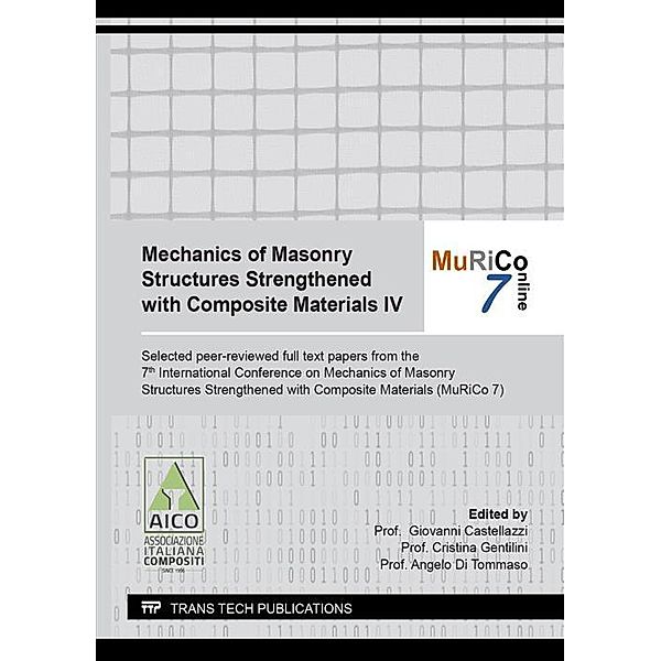 Mechanics of Masonry Structures Strengthened with Composite Materials IV