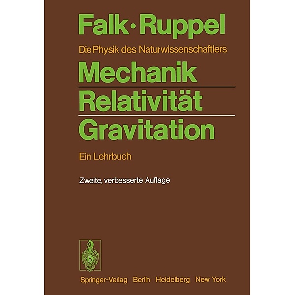 Mechanik, Relativität, Gravitation, G. Falk, W. Ruppel