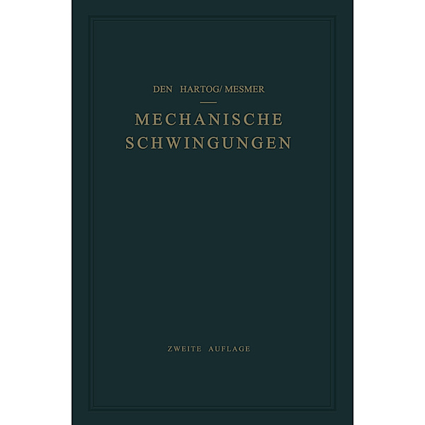 Mechanische Schwingungen, Jacob P. DenHartog