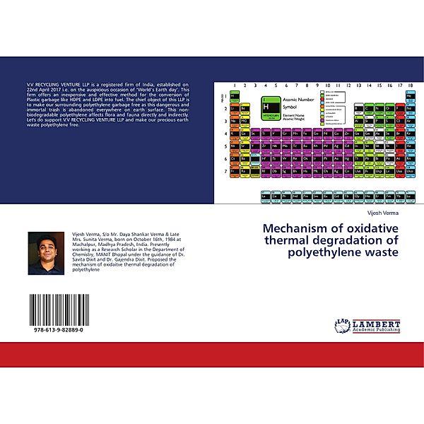 Mechanism of oxidative thermal degradation of polyethylene waste, Vijesh Verma