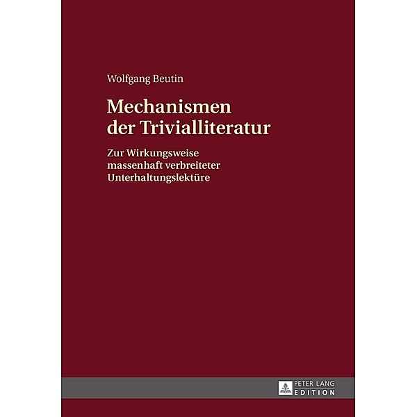 Mechanismen der Trivialliteratur, Beutin Wolfgang Beutin