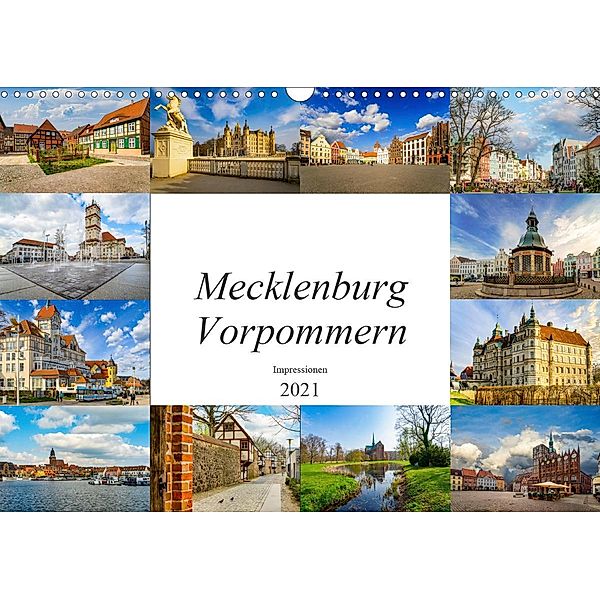 Mecklenburg Vorpommern Impressionen (Wandkalender 2021 DIN A3 quer), Dirk Meutzner