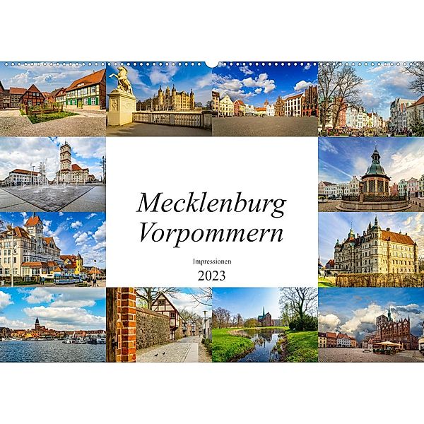 Mecklenburg Vorpommern Impressionen (Wandkalender 2023 DIN A2 quer), Dirk Meutzner