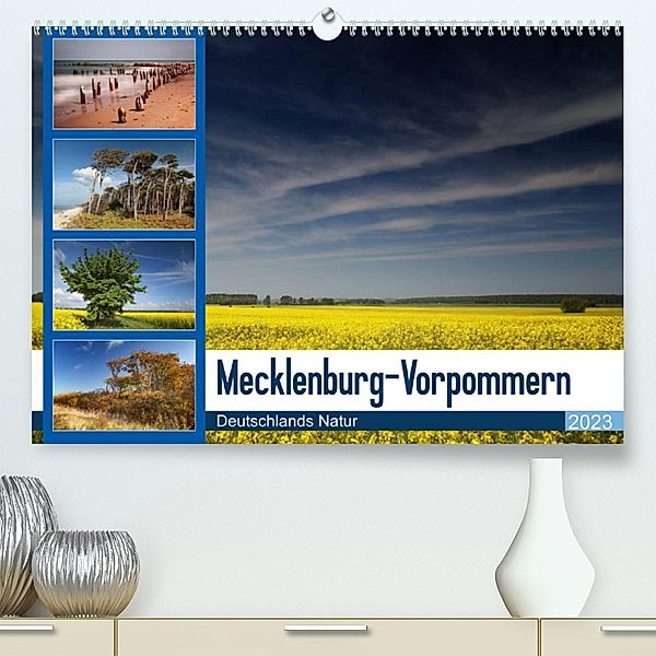 Mecklenburg-Vorpommern (Premium, hochwertiger DIN A2 Wandkalender 2023, Kunstdruck in Hochglanz), Thomas Deter