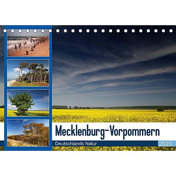 Mecklenburg-Vorpommern (Tischkalender 2023 DIN A5 quer), Thomas Deter