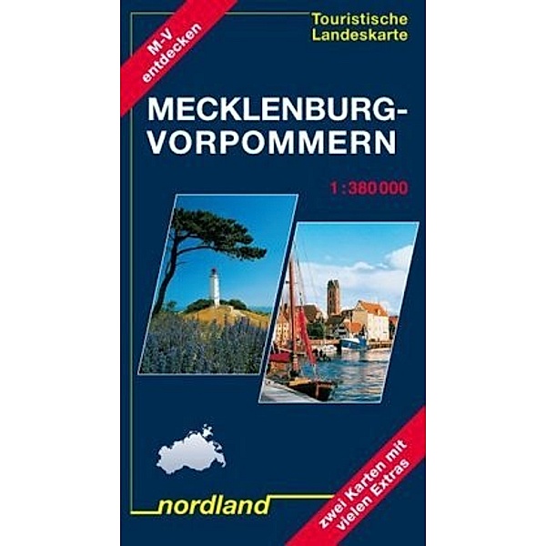 Mecklenburg-Vorpommern, Touristische Landeskarte, Peter Kast