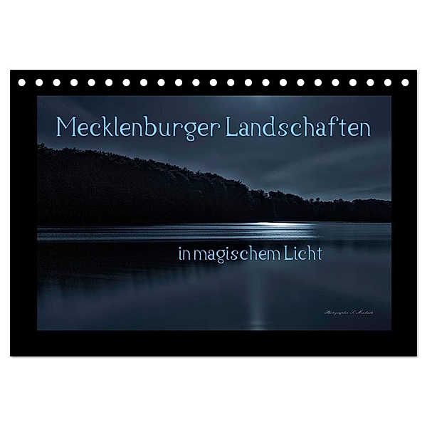 Mecklenburger Landschaften in magischem Licht (Tischkalender 2024 DIN A5 quer), CALVENDO Monatskalender, Sandro Mischuda