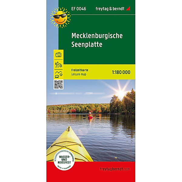 Mecklenburgische Seenplatte, Erlebnisführer 1:180.000, freytag & berndt, EF 0046