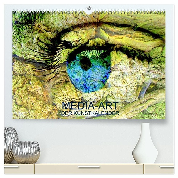 MEDIA-ART Der Kunstkalender (hochwertiger Premium Wandkalender 2024 DIN A2 quer), Kunstdruck in Hochglanz, Bernd Lauer