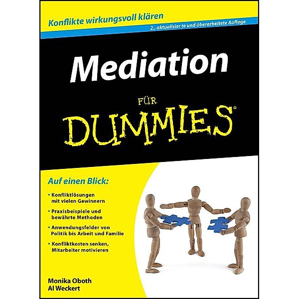 Mediation für Dummies / für Dummies, Al Weckert, Monika Oboth