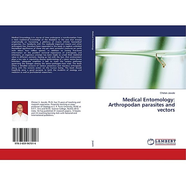 Medical Entomology: Arthropodan parasites and vectors, Chetan Jawale