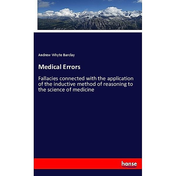 Medical Errors, Andrew Whyte Barclay