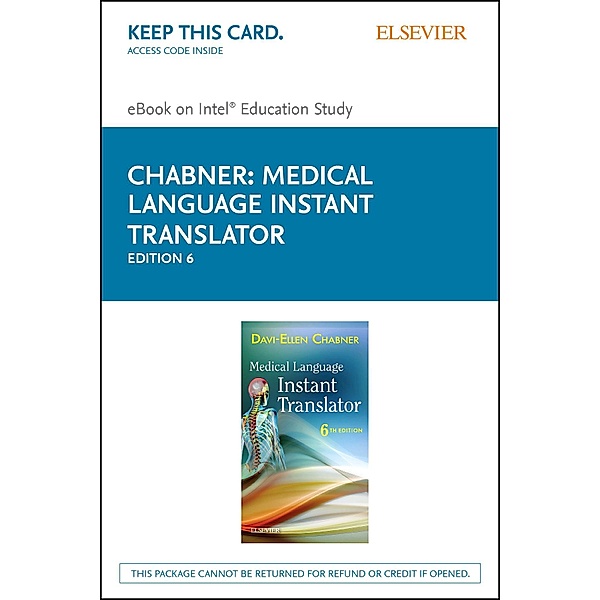 Medical Language Instant Translator -- E-Book, Davi-Ellen Chabner