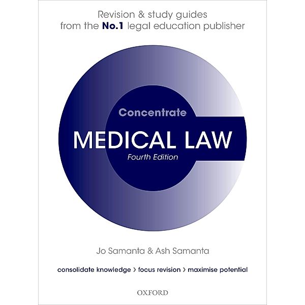 Medical Law Concentrate / Concentrate, Jo Samanta, Ash Samanta