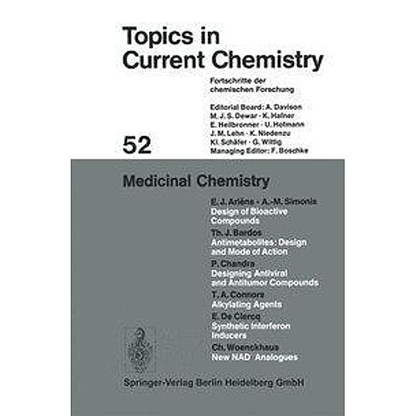 Medicinal Chemistry, F. L. Boschke