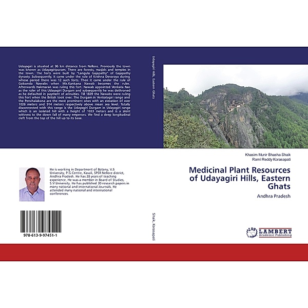 Medicinal Plant Resources of Udayagiri Hills, Eastern Ghats, Khasim Munir Bhasha Shaik, Rami Reddy Korasapati