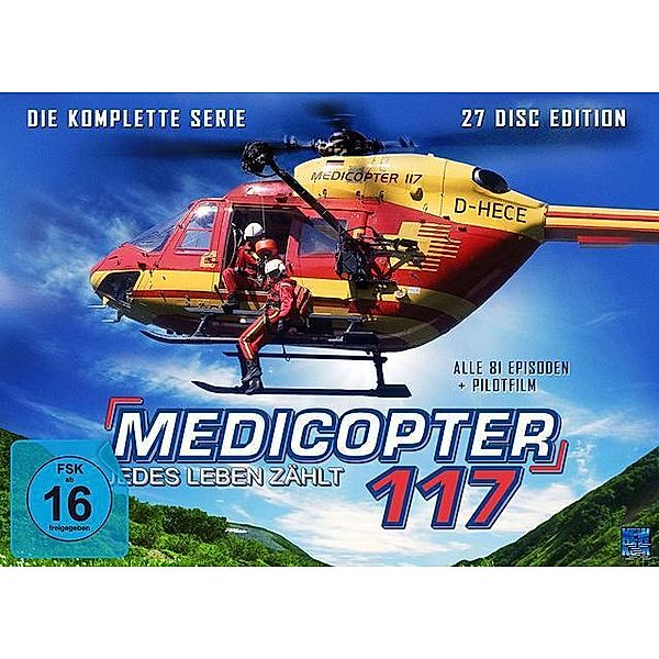 Medicopter 117 - Jedes Leben zählt - Gesamtedition DVD-Box, N, A