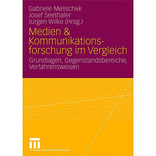 Medien & Kommunikationsforschung im Vergleich