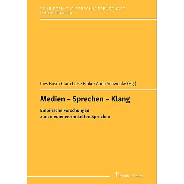 Medien - Sprechen - Klang